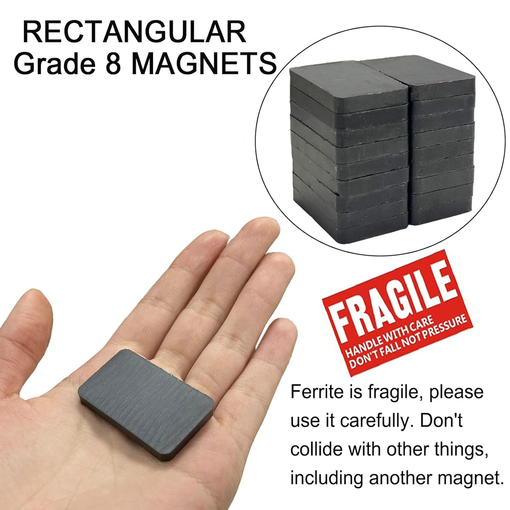 Ferrite Ceramic Blocks Magnets - Hobby Is Science review and price
