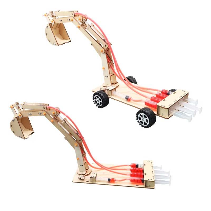Handmade Hydraulic Excavator D - Science Diy Model review and price