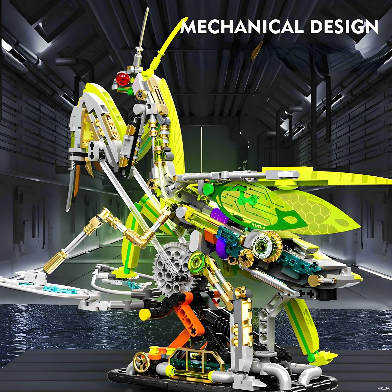 DIY Mantis building blocks sem - Science Diy Model review and price