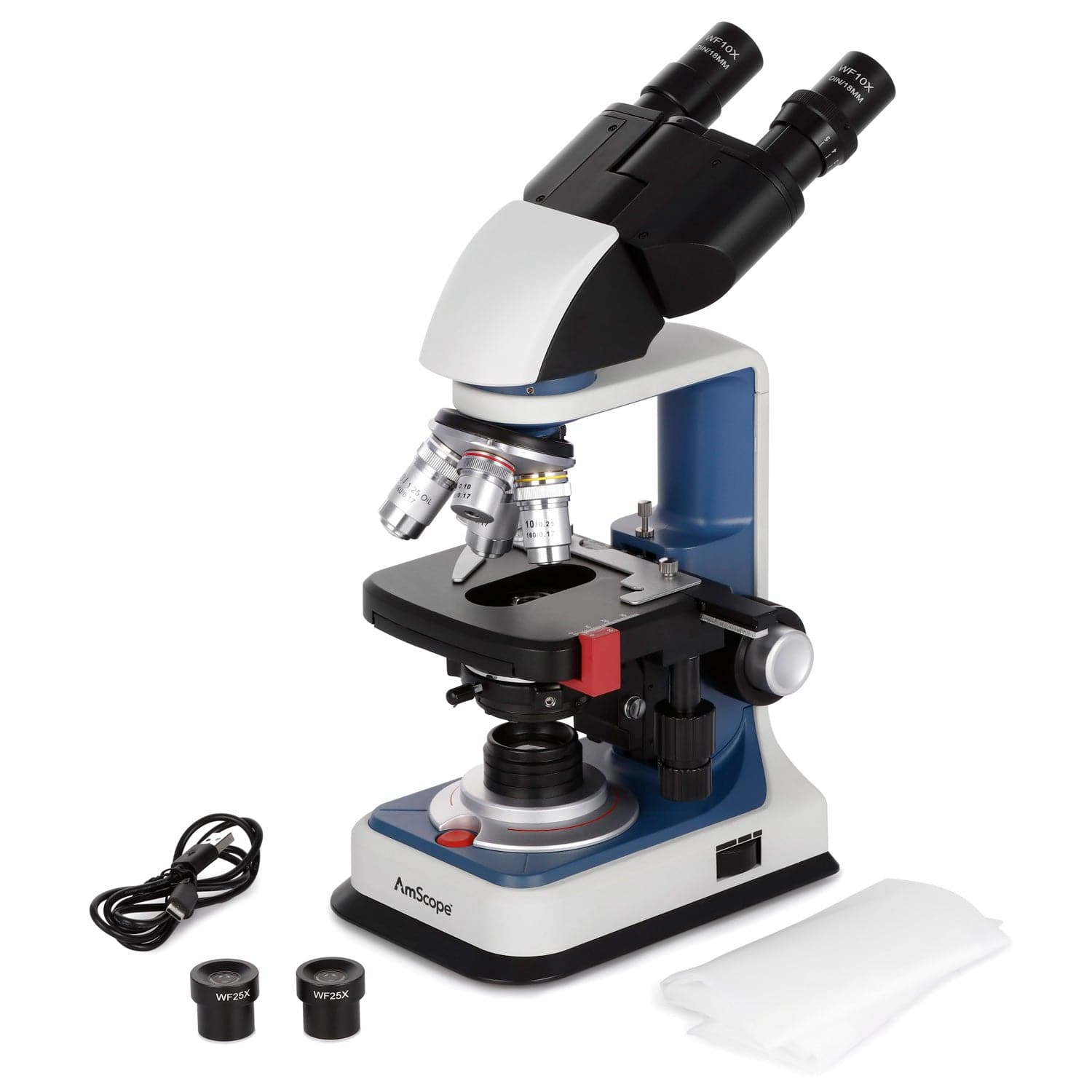 AmScope  40X-2500X Magnificati - Microscope Compound 40X review and price