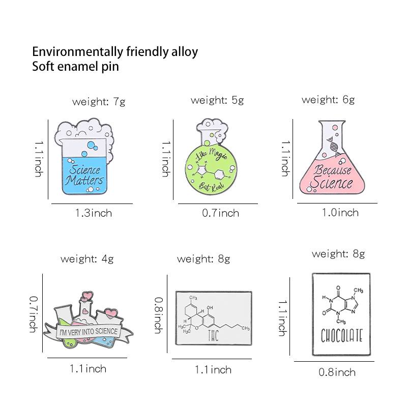 Science Enamel Pins Custom Mol - Science Buddies review and price