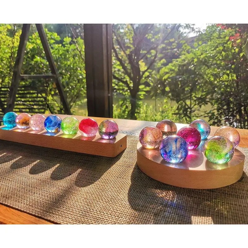 4/6/8cm Fantasy Colorful Glass - Solar System Orrery review and price