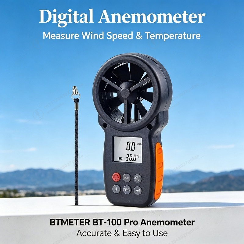 BT-100 Digital Anemometer Hand - Anemometer Wind Speed review and price