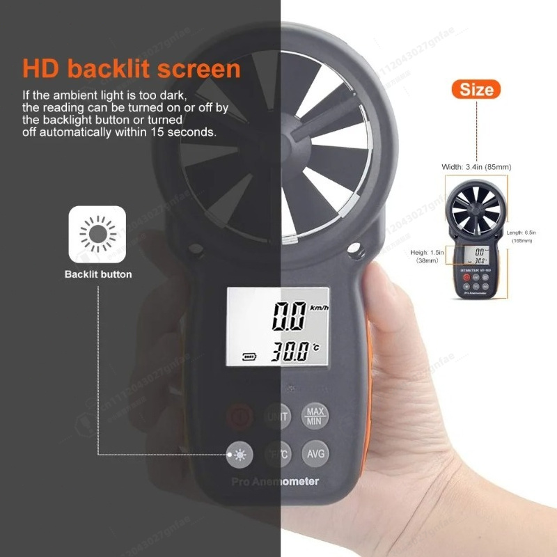 BT-100 Digital Anemometer Hand - Anemometer Wind Speed review and price