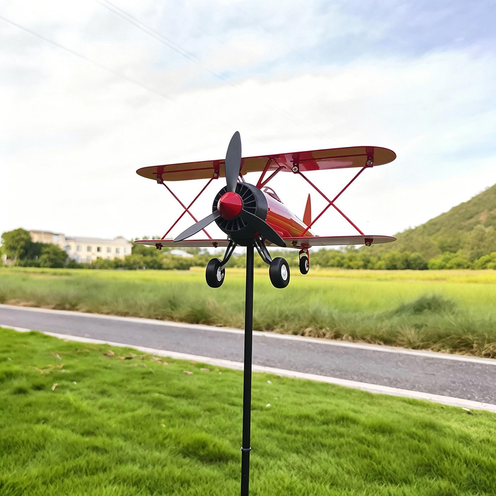 Airplane Weathervane Metal Win - Anemometer Wind Speed review and price