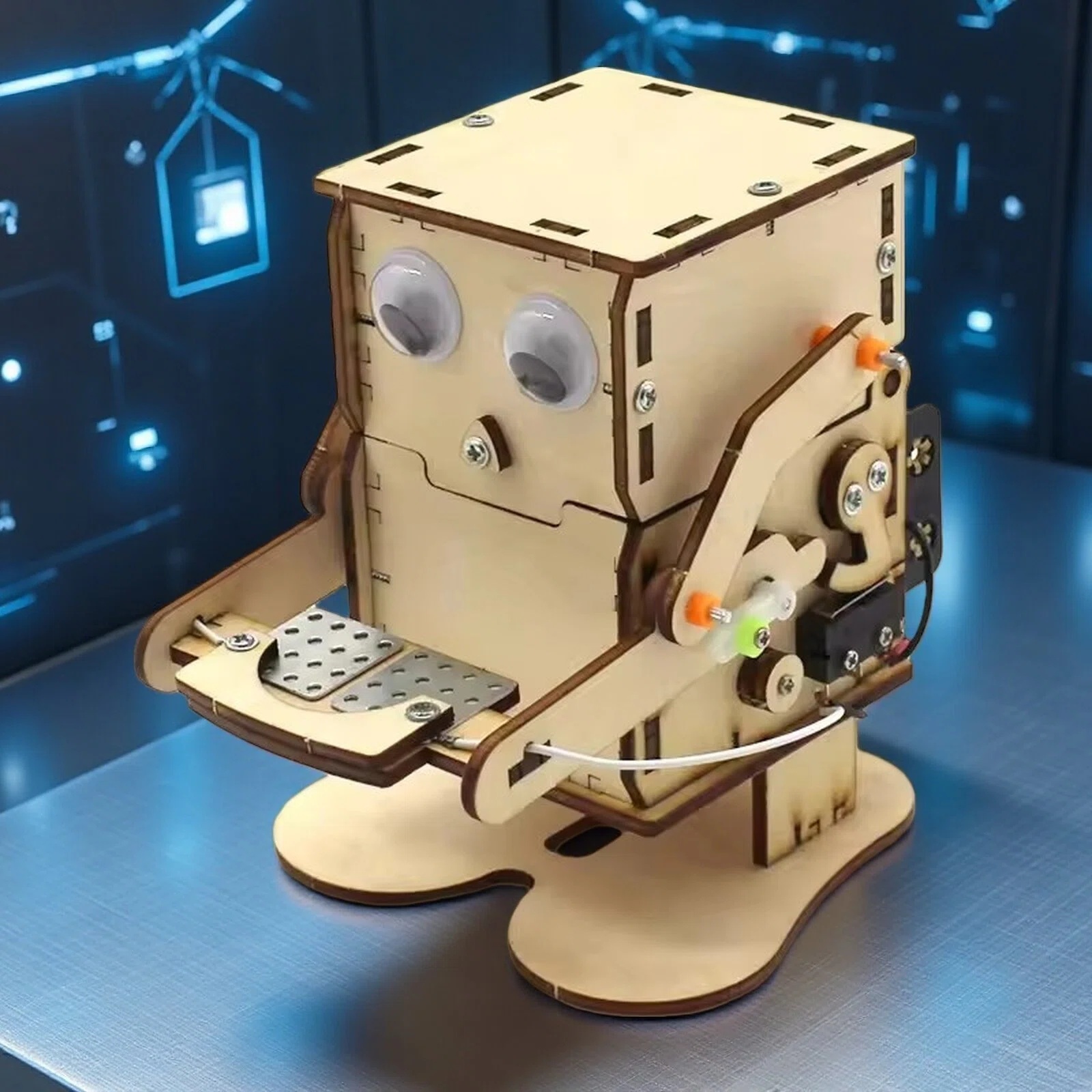 Coin Swallowing Eating Robot M - Science Diy Model review and price