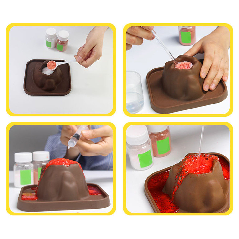 10Pcs High-Quality Volcano Sci - Volcano Kit Eruption review and price