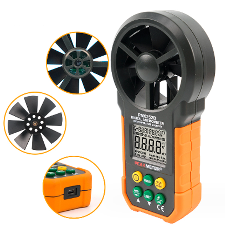 PEAKMETER PM6252A/PM6252B Digi - Anemometer Wind Speed review and price