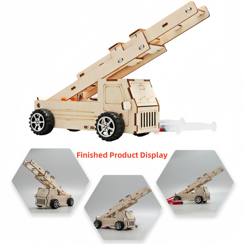 DIY Wood Ladder Fire Truck Mod - Science Diy Model review and price