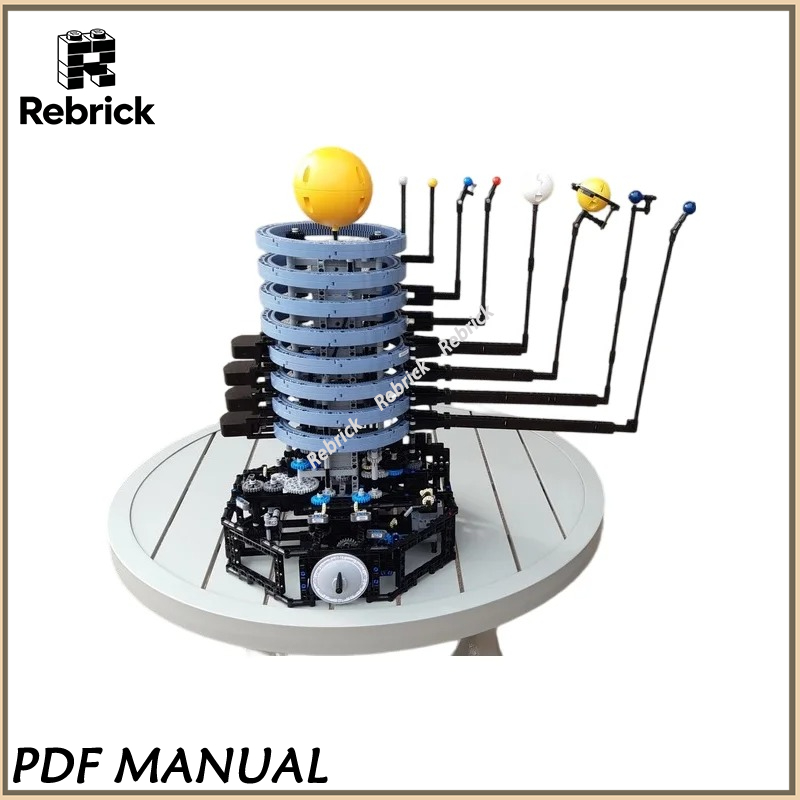 Exquisite MOC Construction Bri - Solar System Orrery review and price