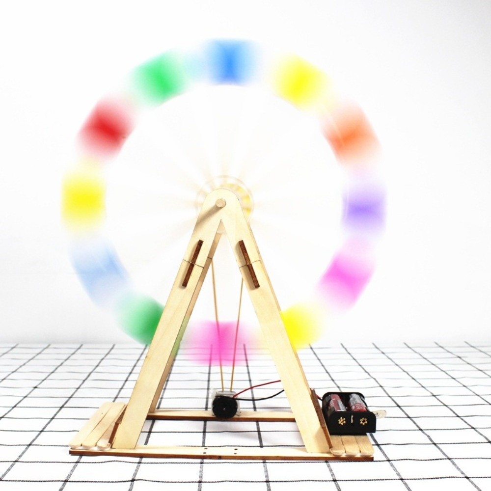 DIY Assembly Wooden Ferris Whe - Science Diy Model review and price