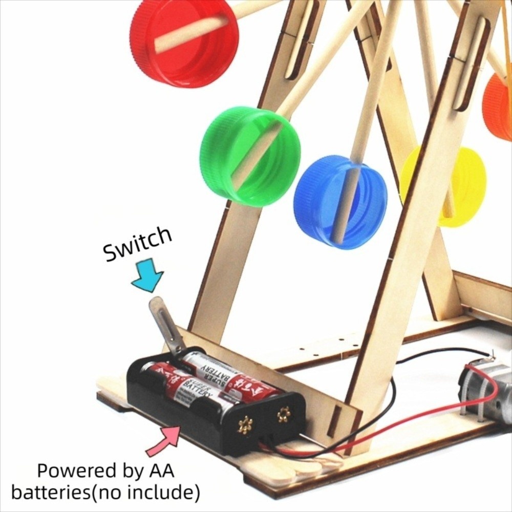 DIY Assembly Wooden Ferris Whe - Science Diy Model review and price