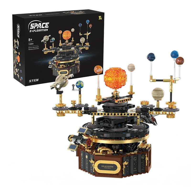 1098pcs Technical Solar System - Solar System Orrery review and price