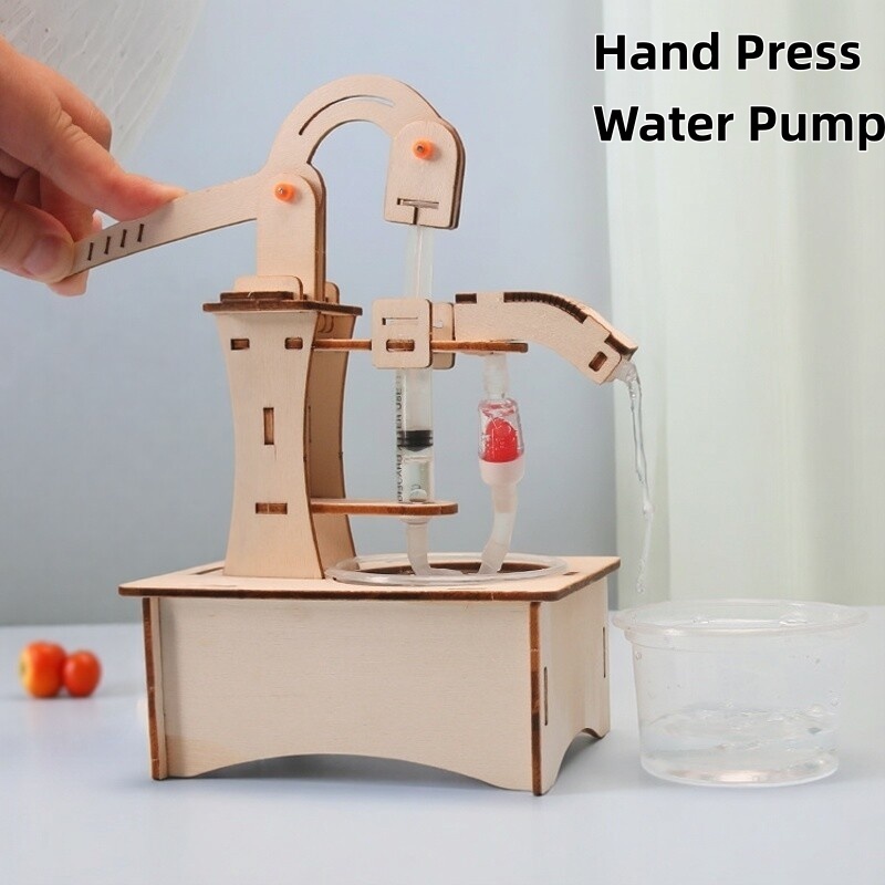 Wooden DIY Hand Pump Well Mode - Science Diy Model review and price