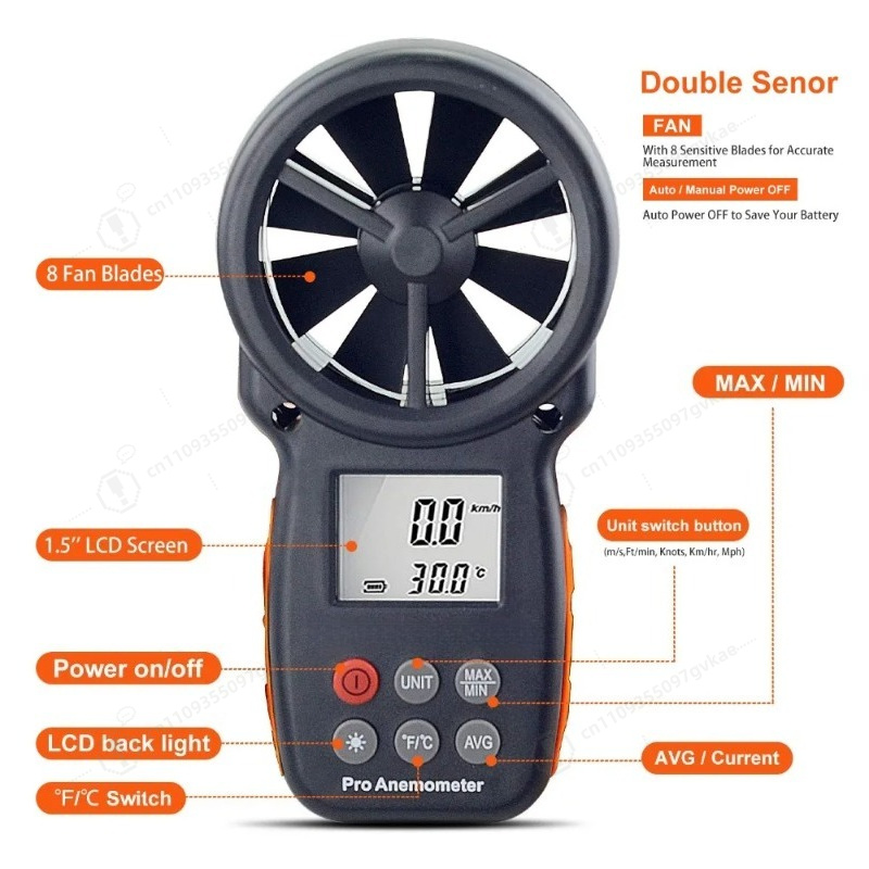 BT-100 Digital Anemometer Hand - Anemometer Wind Speed review and price